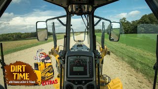 Dirt Time Extras Cat Motor Grader Control Panel Overview [upl. by Savanna]