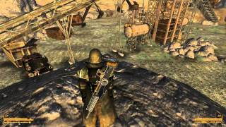 Fallout New Vegas  Good spot to snipe deathclaws Quarry Junction [upl. by Caril683]