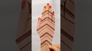 Easy And Simple Mehndi Design mehndi [upl. by Anatola]