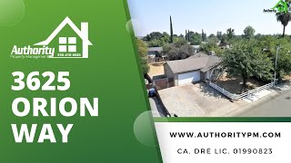 3625 Orion Way Offered By Authority Property Management Redding CA [upl. by Reuven278]