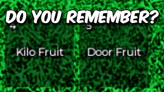 Only Old Blox Fruits Players Remember This [upl. by Collete]