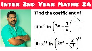 problems on Binomial theoremmaths naresh eclass [upl. by Ianthe]