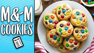 The BEST MampM Cookie Recipe On YouTube 🍪 Kid APPROVED ✅ [upl. by Marder943]