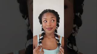 Heatless Curls On Textured Hair Tutorial  Prose [upl. by Eelyab767]