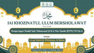 🔴 IAI Khozinatul Ulum Bersholawat dalam Rangka memperingati maulid Nabi Muhammad SAW amp Dies natalis [upl. by Elockin]