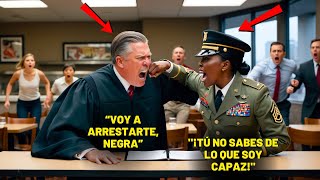 JUEZ CORRUPTO HUMILLA A UNA GENERAL NEGRA DEL EJÉRCITO 5 DÍAS DESPUÉS NADIE PUEDE CREER QUE [upl. by Htesil]