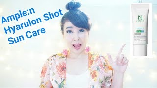 Review Amplen Hyarulon Shot sun care SPF 50 l 40 Young Jaew [upl. by Mongeau]