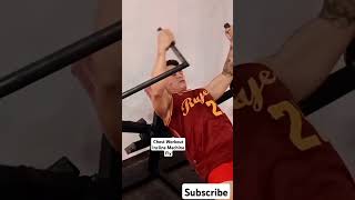 Chest Workout Incline Machine Flygymworkout motivation video gym fyp [upl. by Rofotsirk]