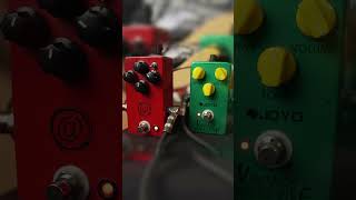 JHS AT V1  Vintage Overdrive  Stacked Overdrives jhspedals overdrive ampinabox guitar joyo [upl. by Ahseet]