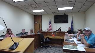 Galena Kansas City Council Meeting [upl. by Ardnod449]