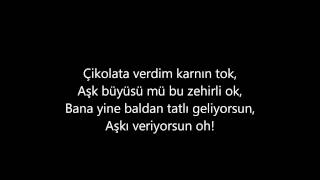 Hadise Nerdesin Askim Lyrics [upl. by Scuram85]