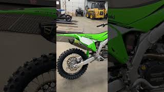 Kawasaki KX 450 SR first start after setup [upl. by Glasgo]