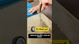 Tires fix themselves This magic pad means no more flats saves you money and reduces noise tire [upl. by Heindrick]