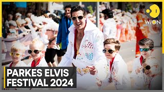 Elvis Presley Festival 2024 grips fans in Australia  Latest English News  WION [upl. by Onairda]