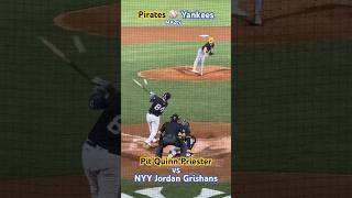 Pirates  Yankees Pit P Quinn Priester vs NYY Jordan Grishans Baseball ⚾️ Life MA2tv Tampa [upl. by Ahsets]