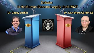 Dr Casey Luskin vs Dr Dan Stern Cardinale Is the Human Genome Largely Junk DNA [upl. by Brandtr38]