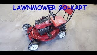 Lawn Mower Go Kart [upl. by La Verne]