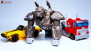 Transformers Rise of the Beasts OPTIMUS PRIME OPTIMUS PRIMAL BUMBLEBEE [upl. by Namhcan]