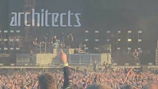 Architects  quotAnimalsquot  Live  Download Festival 09062023 [upl. by Joline537]