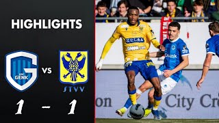 KRC Genk vs SintTruidense VV 11 Highlights  Genk  STVV  Jupiler Pro League 2024 D1A [upl. by Mit]