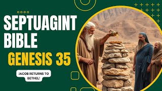 THE SEPTUAGINT BIBLE in ENGLISH  Genesis chapter 35  Audio amp Text [upl. by Kala]