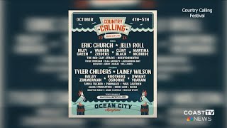 Ocean City welcomes firstever Country Calling music festival [upl. by Lleksah]