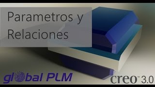 PTC Creo 30  Parametros y Relaciones [upl. by Oinigih]