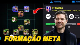 MELHOR FORMAÇÃO DO EFOOTBALL MÓBILE 2025 [upl. by Aihsemaj594]