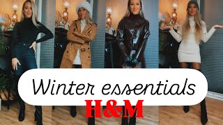 Winter Essentials  HampM haul  Viral Burgundy Set  Vlogmas9 [upl. by Schacker]