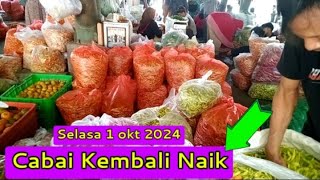 Harga sayur dan bawang serta cabai hari ini masih terus naik dipasar induk Sukomoro nganjuk [upl. by Nosyk468]