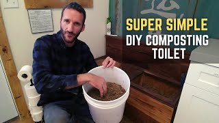 Easy amp Elegant DIY COMPOSTING TOILET  Better Than the Expensive Ones [upl. by Stefanac]