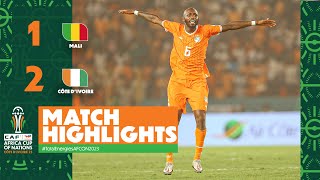 HIGHLIGHTS  Mali 🆚 Côte dIvoire  TotalEnergiesAFCON2023  Quarter Finals [upl. by Martens470]