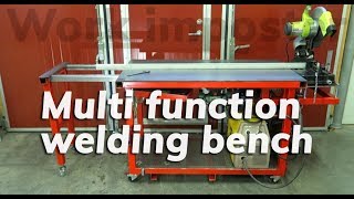 Homemade multi function welding bench [upl. by Enak]