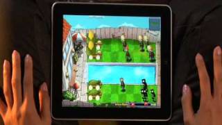 Plants vs Zombies HD  iPad  MultiTouch gameplay footage official video game trailer [upl. by Boleslaw179]