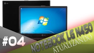 Notebook LG N450 atualizando drivers de video [upl. by Aihcropal]