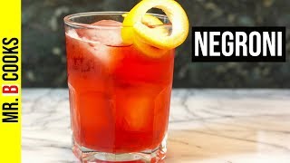 Negroni Cocktail  Alcoholic Drinks Recipes  How to Make a Negroni [upl. by Dirrej]