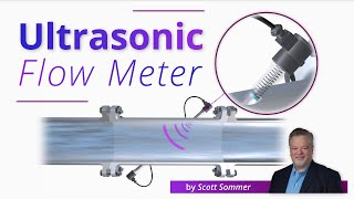 Ultrasonic Flow Meter Explained  Working Principles [upl. by Elka]