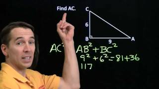 Art of Problem Solving Using the Pythagorean Theorem Part 1 [upl. by Chas780]