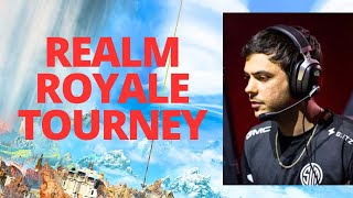 IMPERIALHAL 1ST PLACE IN REALM ROYALE TOURNAMENT GAMEPLAY [upl. by Enilemme]