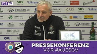 Die Pressekonferenz vor dem Heimspiel gegen den SC Verl [upl. by Assed34]