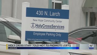 Holy Cross staff told not to promote LGBTQIA [upl. by Brass4]