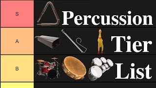 Ranking Every Percussion Instrument HARDEST to EASIEST [upl. by Aldwin]