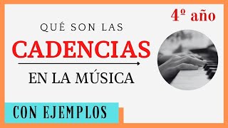 🟠 ¿ QUE SON LAS CADENCIAS EN LA MUSICA  🎹 con ejemplos a piano [upl. by Ashly]