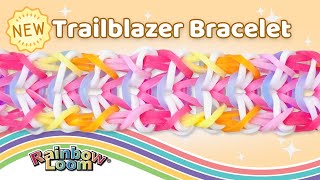 NEW Extravaganza Bracelet Rainbow Loom Tutorial [upl. by Litch]