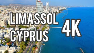 LIMASSOL 4K Walking Tour Cyprus [upl. by Nivram237]