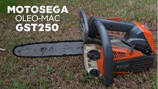 MOTOSEGA OLEOMAC GST250 [upl. by Adal]