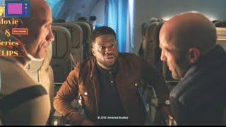 Fast and Furious Hobbs and Shaw Air Marshal scene HD CLIP  Kevin Hart Comedy Scene [upl. by Lindell]