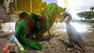 45【ARKIsl S3】金の卵！ヘスペロルニスをテイム【PC版公式PVE：ARK Survival Evolved】 [upl. by Berg201]