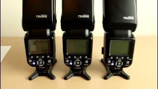 Gear Review  Triopo TR961 TR586 TR982 Speed Lights [upl. by Nee]