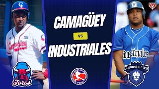 Camagüey vs Industriales 1er juego Serie Nacional 63 [upl. by Eetse]